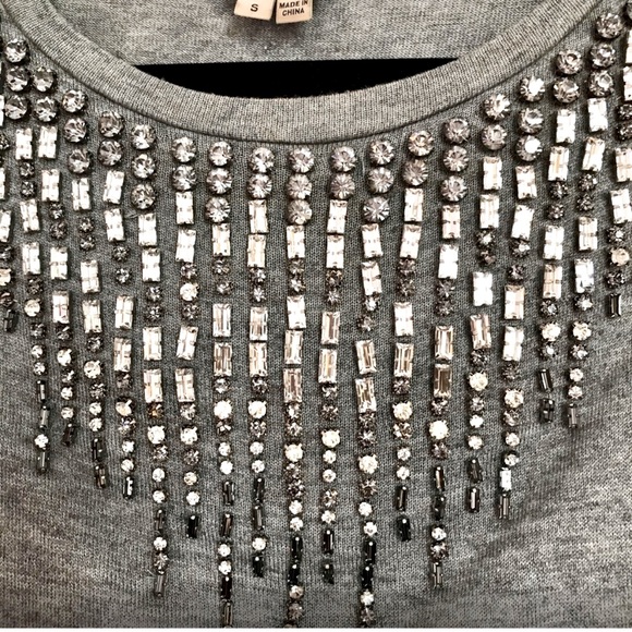 H A U T E • H I P P I E Rhinestone Pullover - Picture 3 of 5